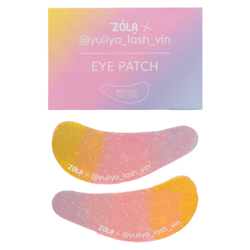 ZOLA x Yuliya Lash Vin Багатофункціональні силіконові патчі Жовто-рожево-блакитний Градієнт
