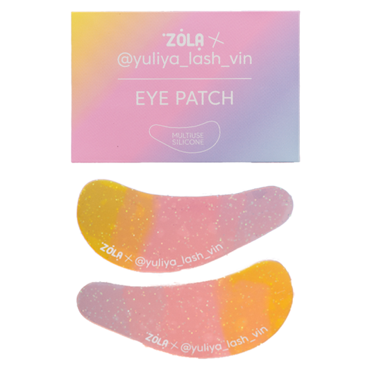 ZOLA x Yuliya Lash Vin Багатофункціональні силіконові патчі Жовто-рожево-блакитний Градієнт