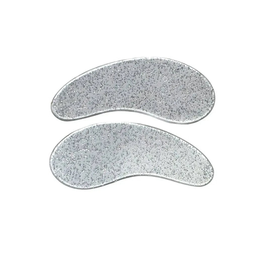 Патчі силіконові багаторазові Flexi, прозорі з блискітками