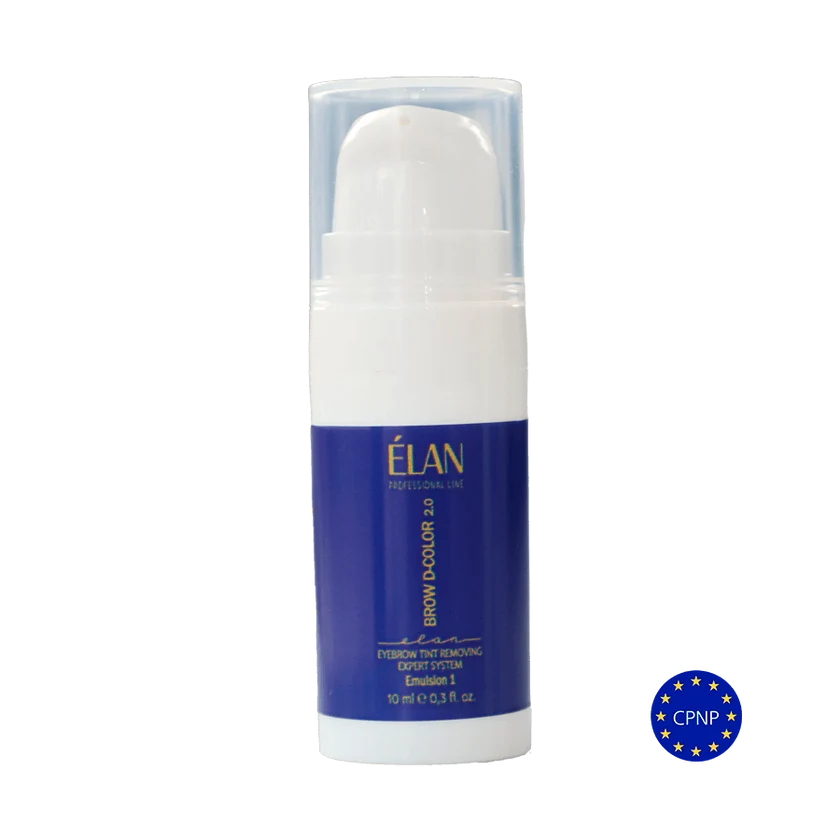 Elan Експерт-система видалення фарби з брів Brow D-Color, Емульсія 1