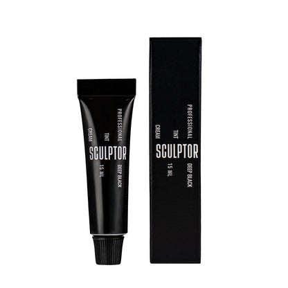 Фарба для вій, EYELASH TINT Black 15 ml, SCULPTOR