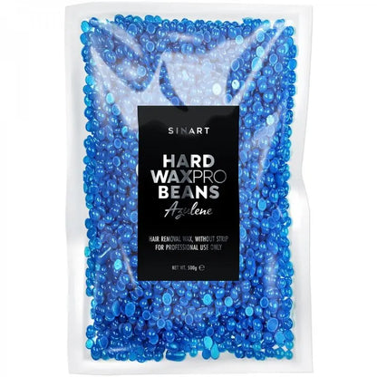 HARD WAXPRO BEANS AZULENE віск для депіляції 500г