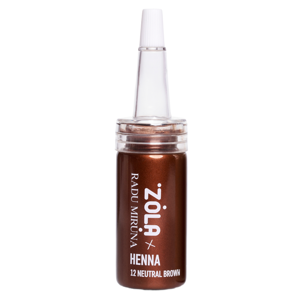 ZOLA x RADU MIRUNA Хна професійна для брів 10 г (12 NEUTRAL BROWN)