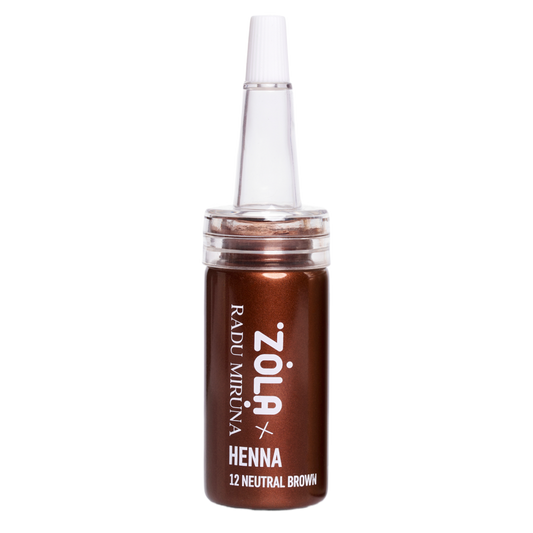 ZOLA x RADU MIRUNA Хна професійна для брів 10 г (12 NEUTRAL BROWN)