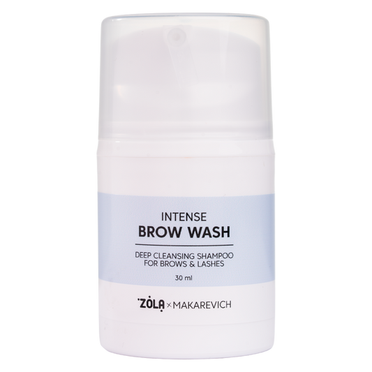 ZOLA x Makarevich Шампунь глибокої очистки для брів та вій Intense Brow Wash 30 мл.