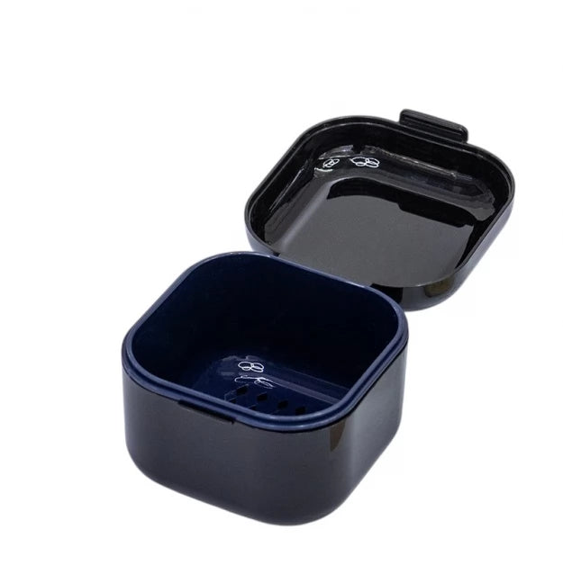 Контейнер для стерилізації та замочування інструментів квадратний - чорний