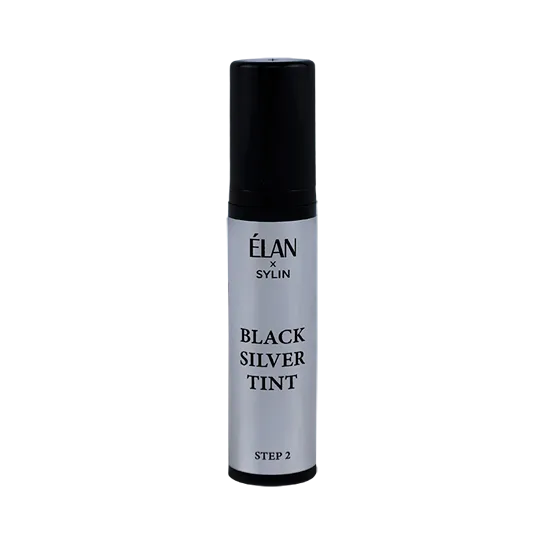 ELAN x Sylin Фарбування вій та брів з інкапсульованим сріблом, Black Silver Tint, Step 2, 10 мл