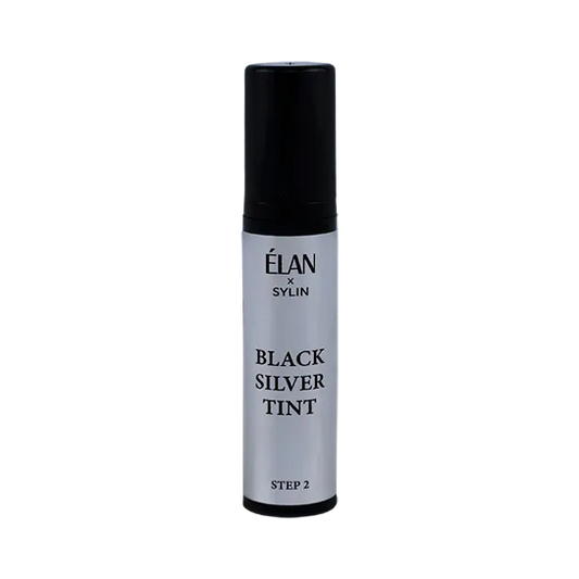 ELAN x Sylin Фарбування вій та брів з інкапсульованим сріблом, Black Silver Tint, Step 2, 10 мл