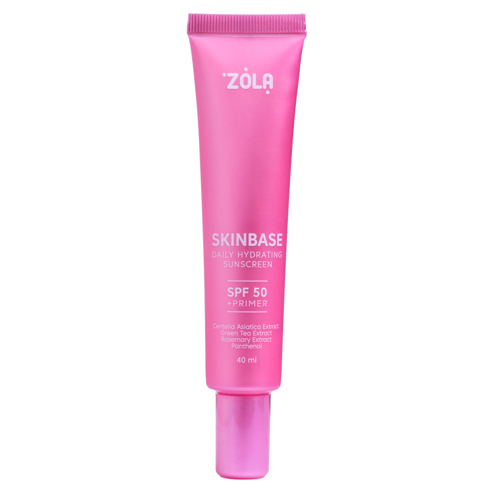 ZOLA SPF 50 SKINBASE Щоденний зволожувальний сонцезахисний крем 40 мл