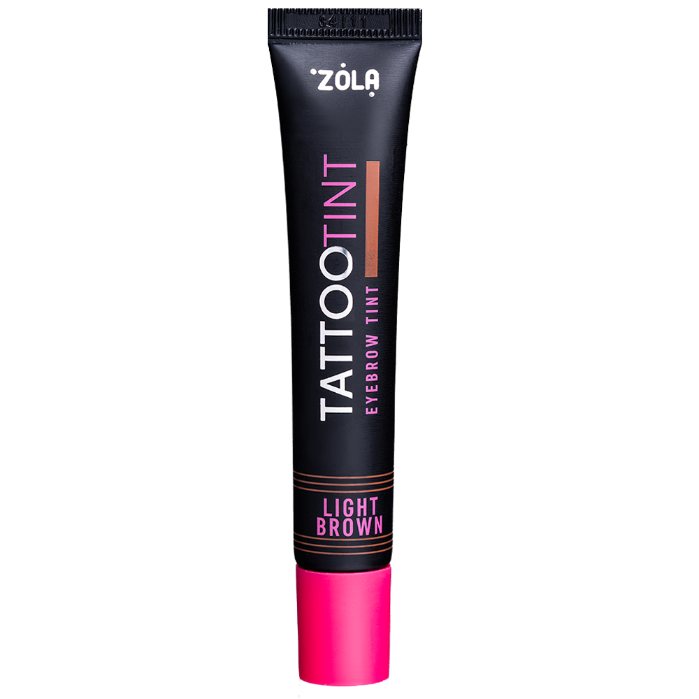 ZOLA Фарба для брів та вій TATTOO TINT Light Brown