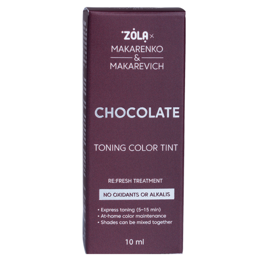 ZOLA x Makarenko x Makarevich Тонуюча фарба Toning Color Tint Chocolate 10 мл.