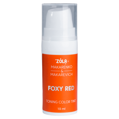 ZOLA x Makarenko x Makarevich Тонуюча фарба Toning Color Tint Foxy Red 10 мл.