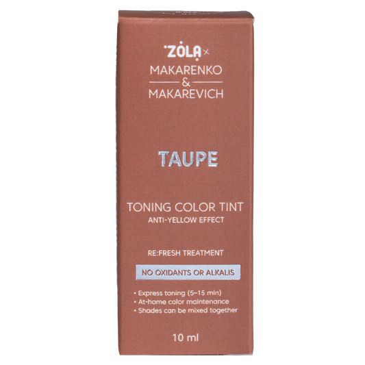 ZOLA x Makarenko x Makarevich Тонуюча фарба Toning Color Tint Taupe 10 мл.